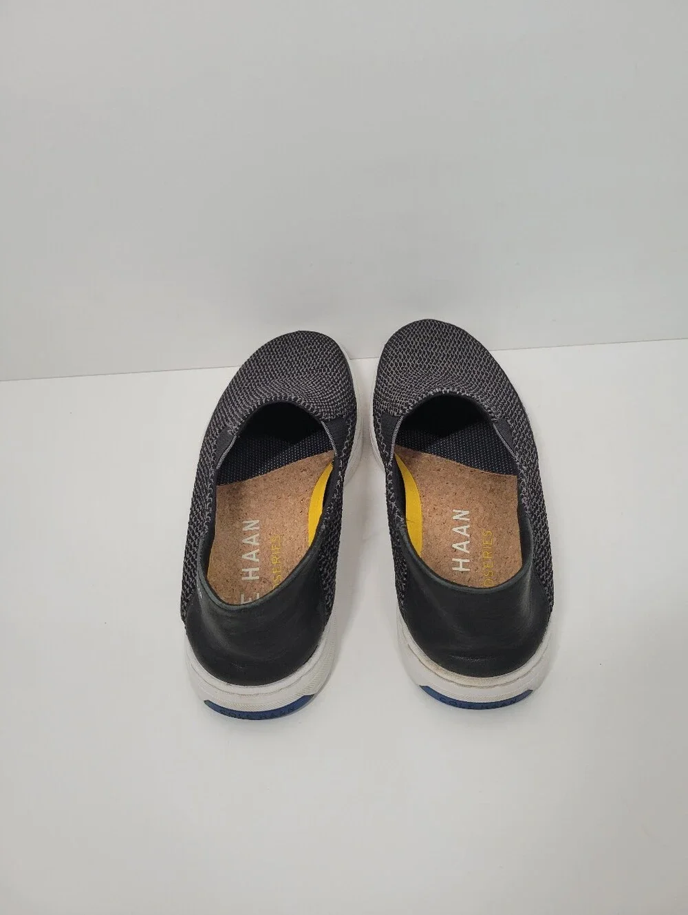 Cole Haan Grand Series Black Mesh Slip-On Loafer Casual Shoes Men Size 7